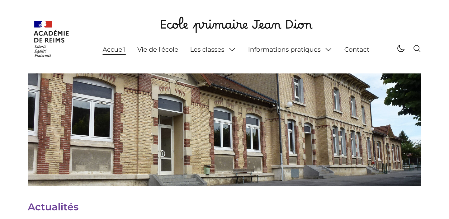 Refonte sites établissements